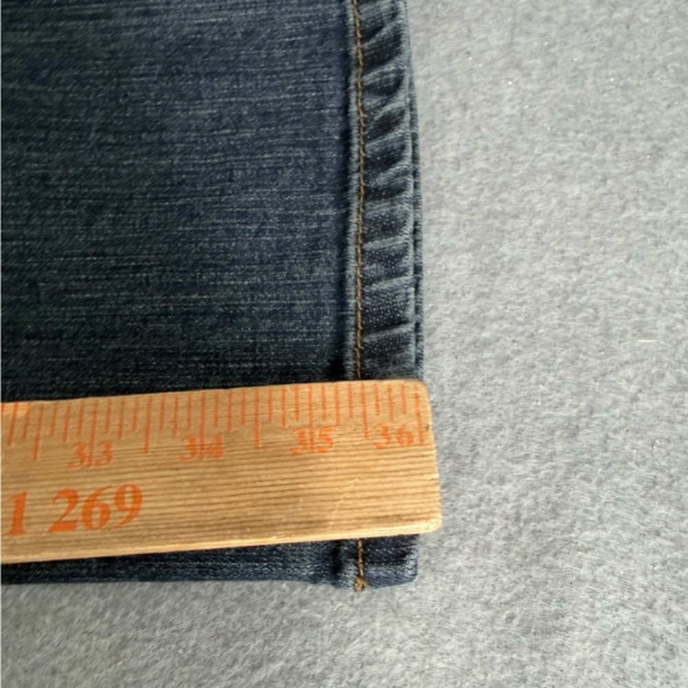 Wrangler Relaxed Fit Bootcut Jeans Mens 33x36 Blue Retro Fall City Wash Western - Picture 8 of 12